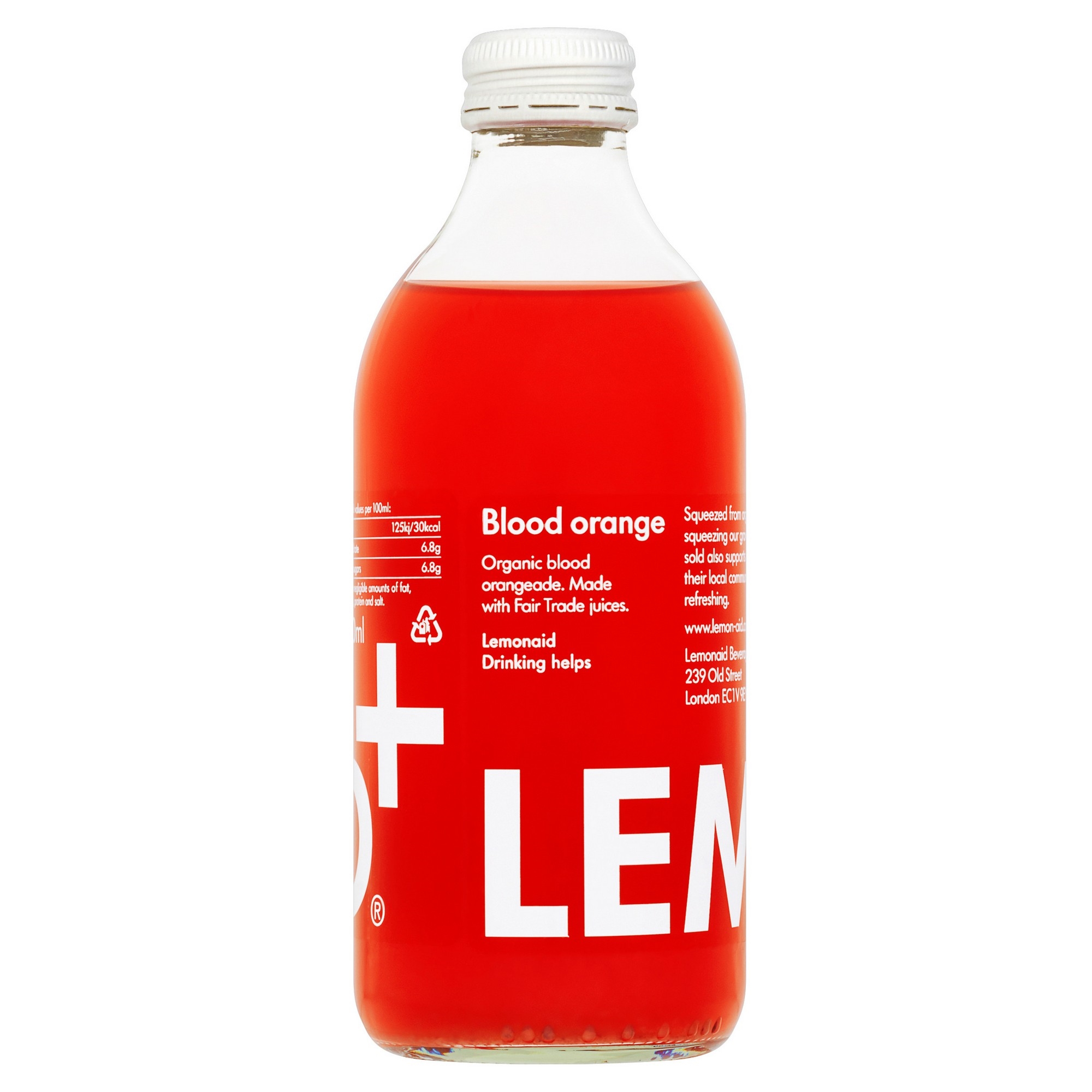 Lemonaid blood orange 33cl