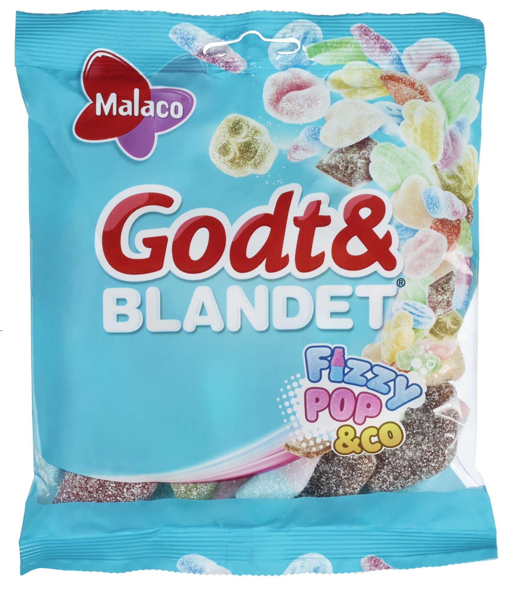 Godt&blandet fizzypop&co 170g
