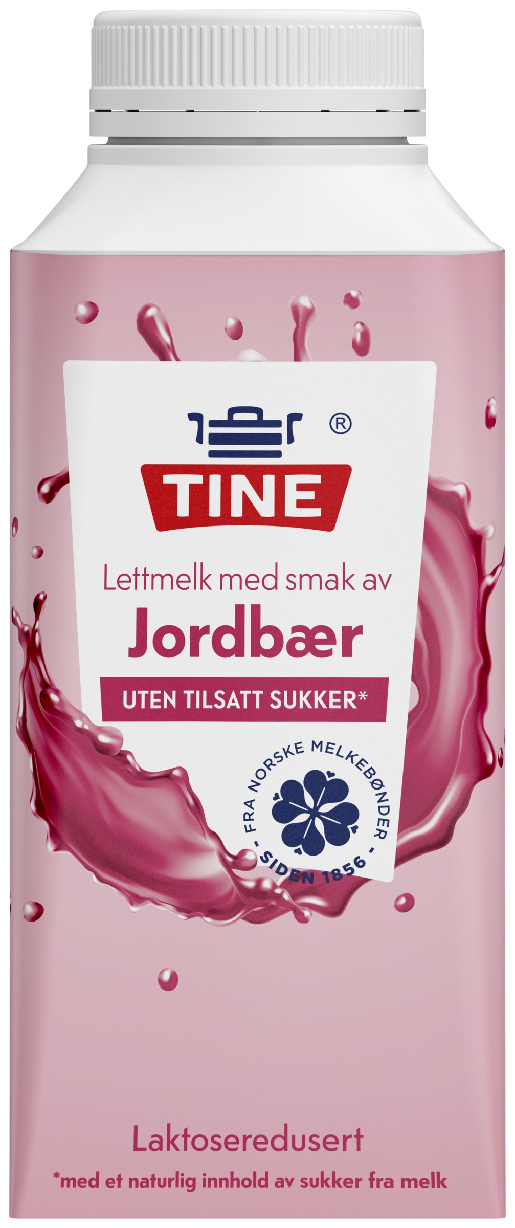 Melk m/jordbærsmak  330ml