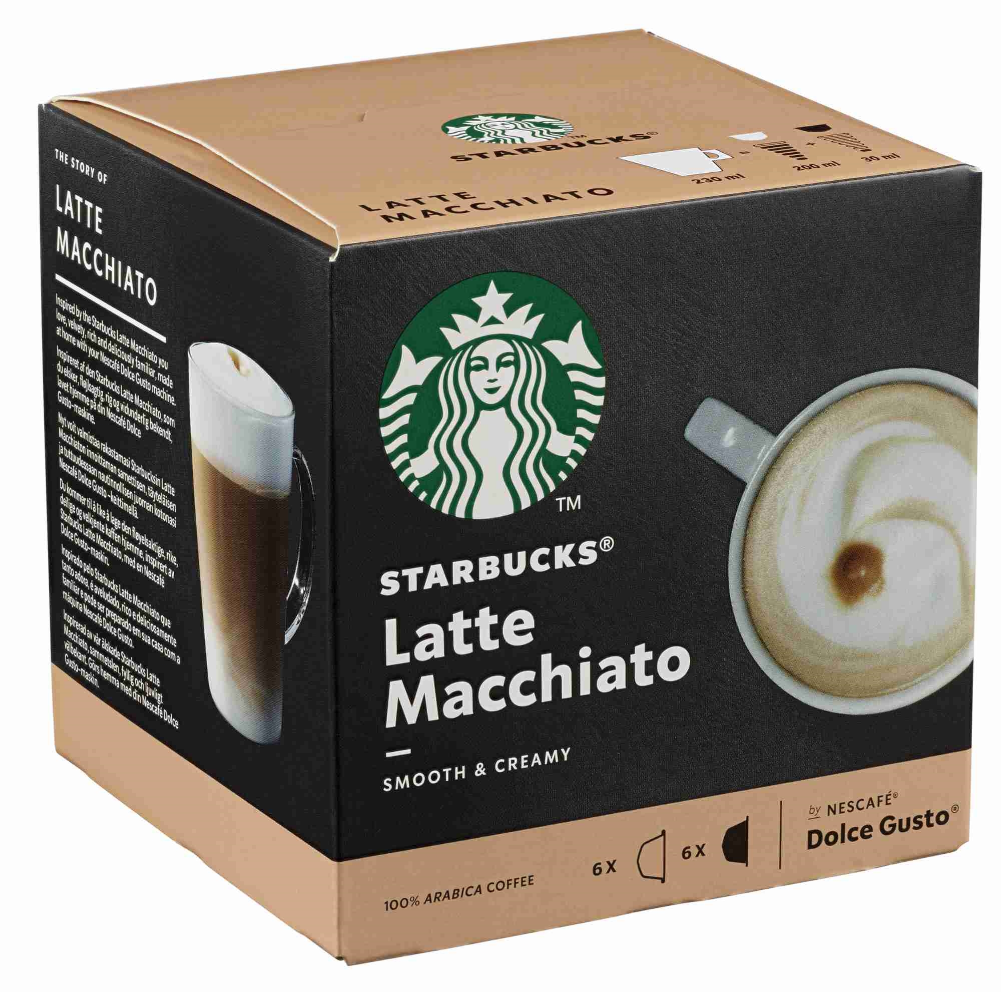 Starbucks latte macchiato x12 129g