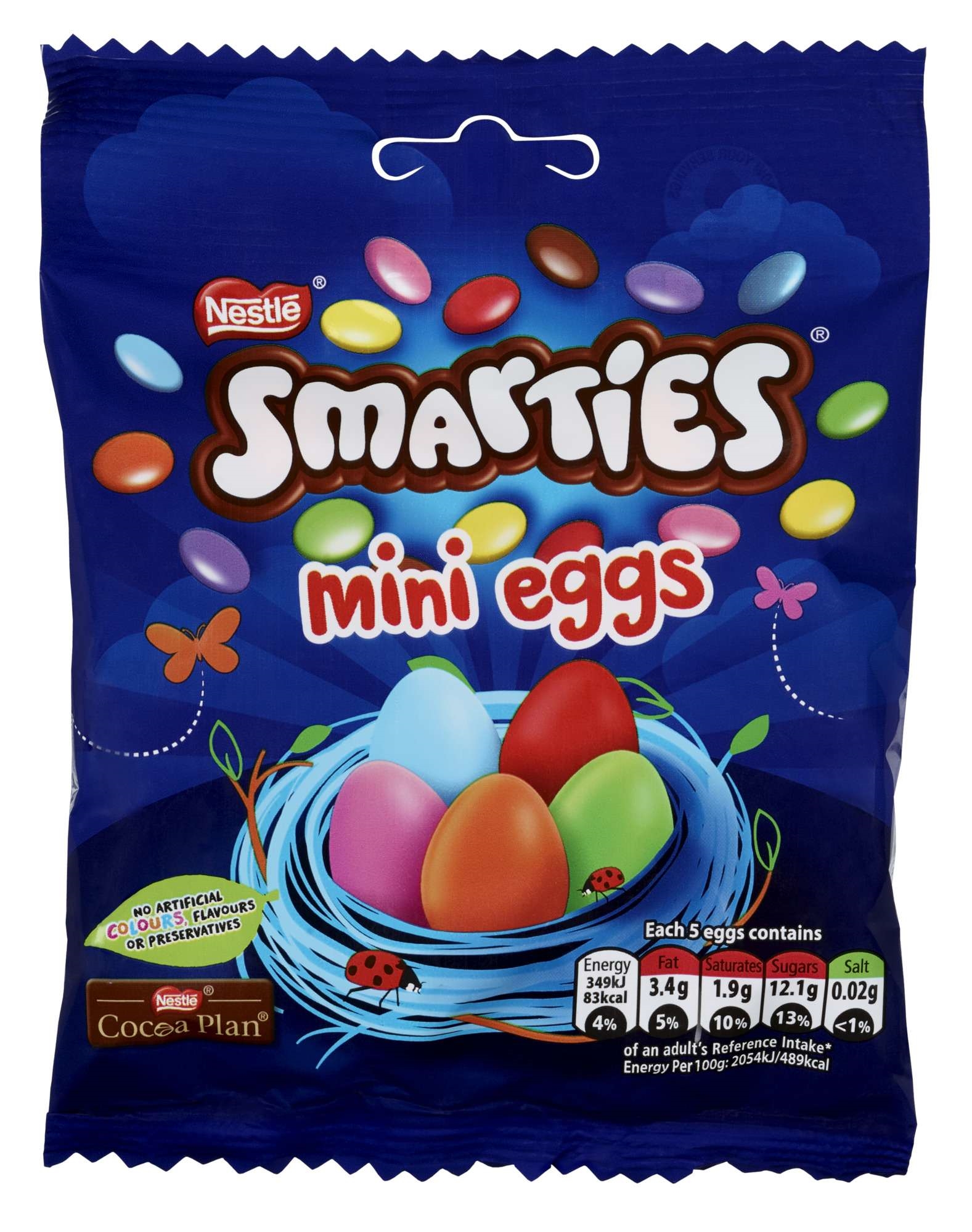 Smarties mini eggs 80g