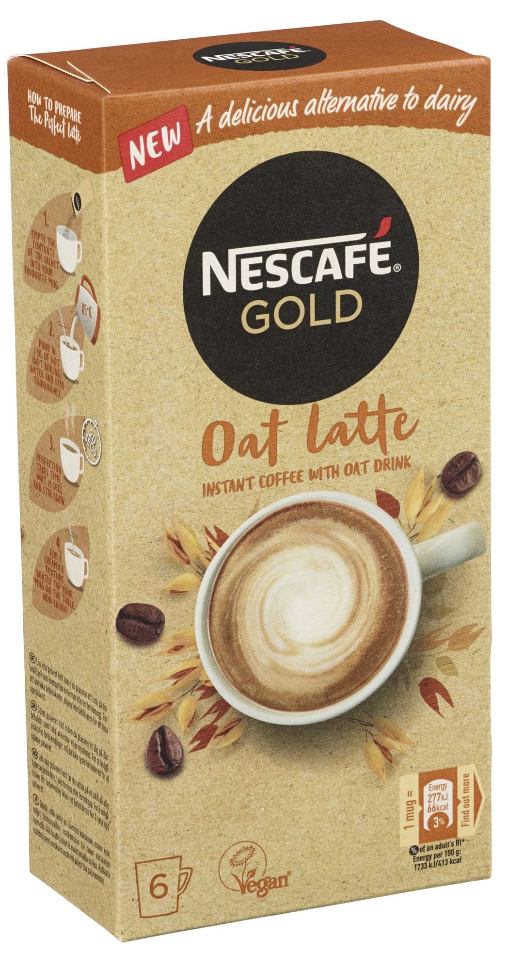 Nescafe gold oat latte 96g