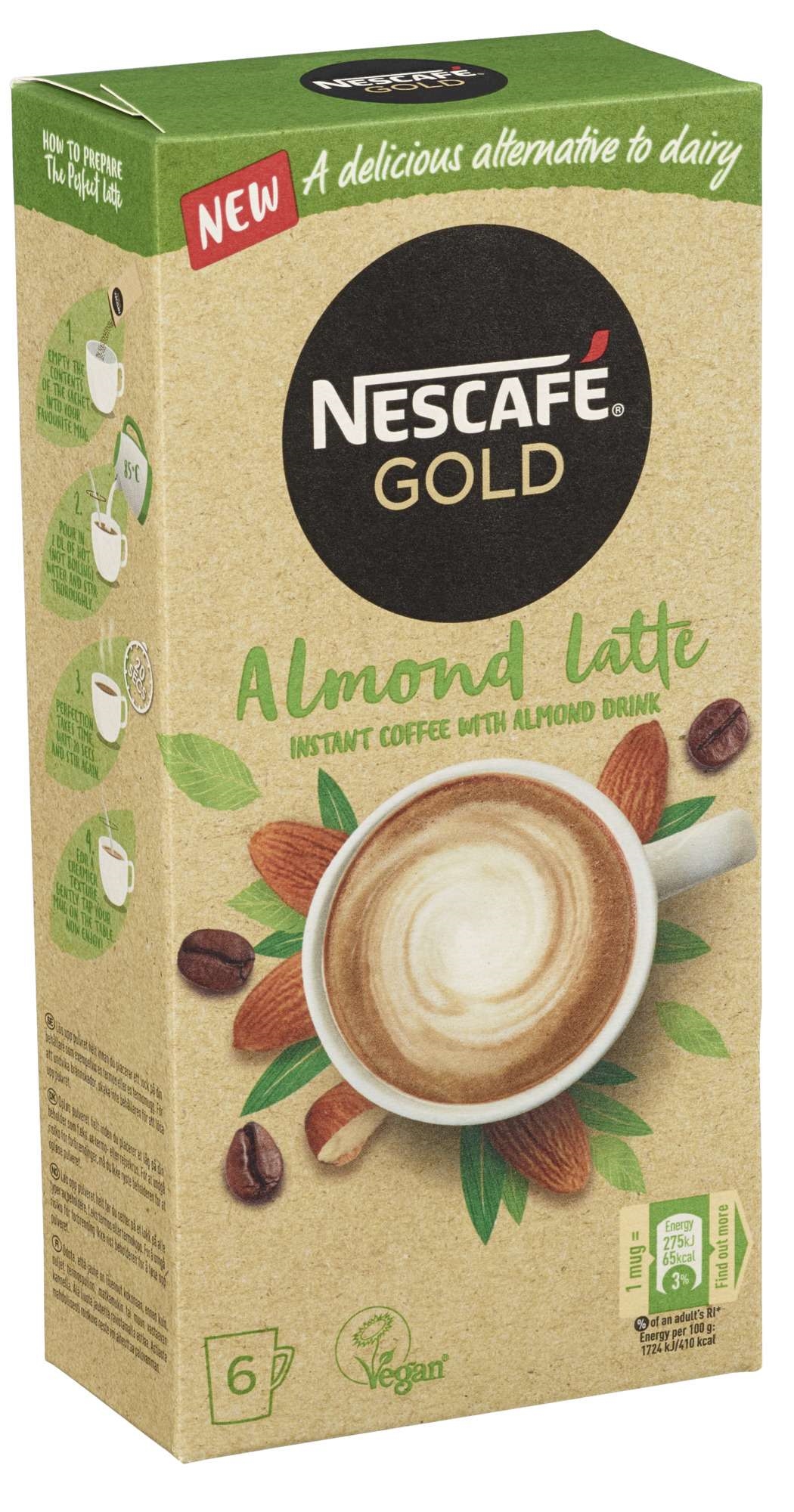 Nescafe gold almond latte 96g