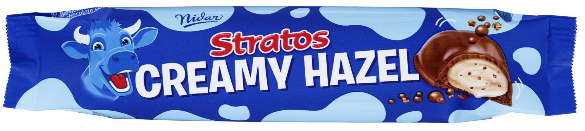 Stratos creamy hazel bar 36g