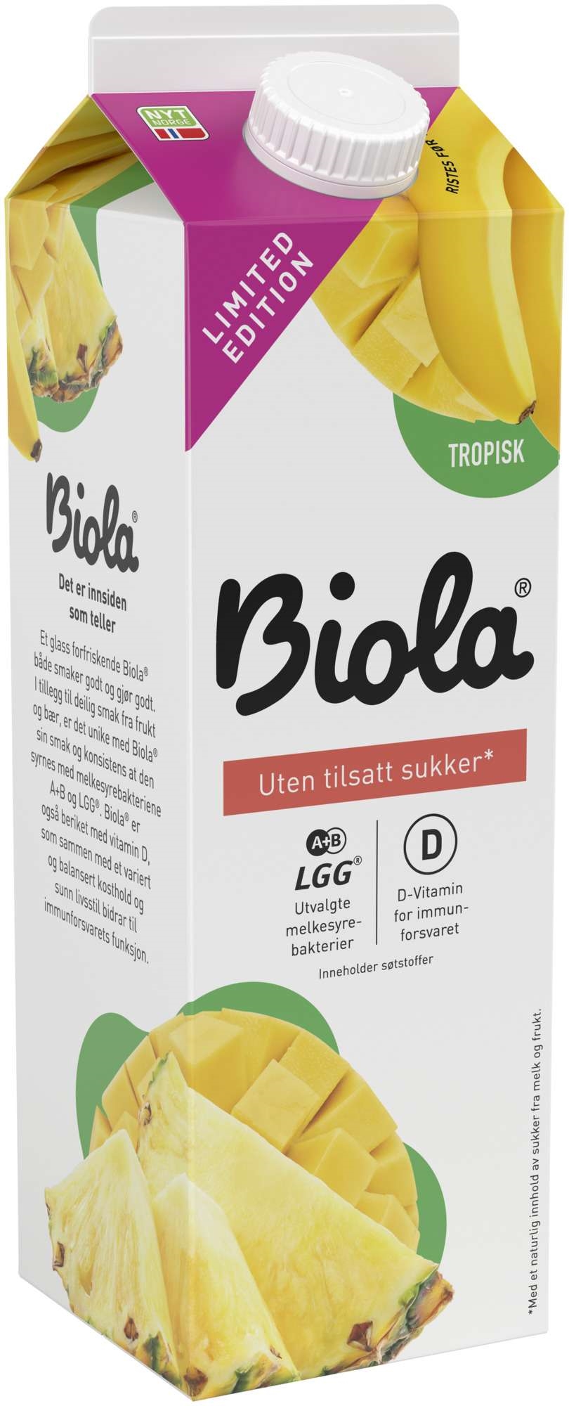 Biola sesong tropisk uten 1000g