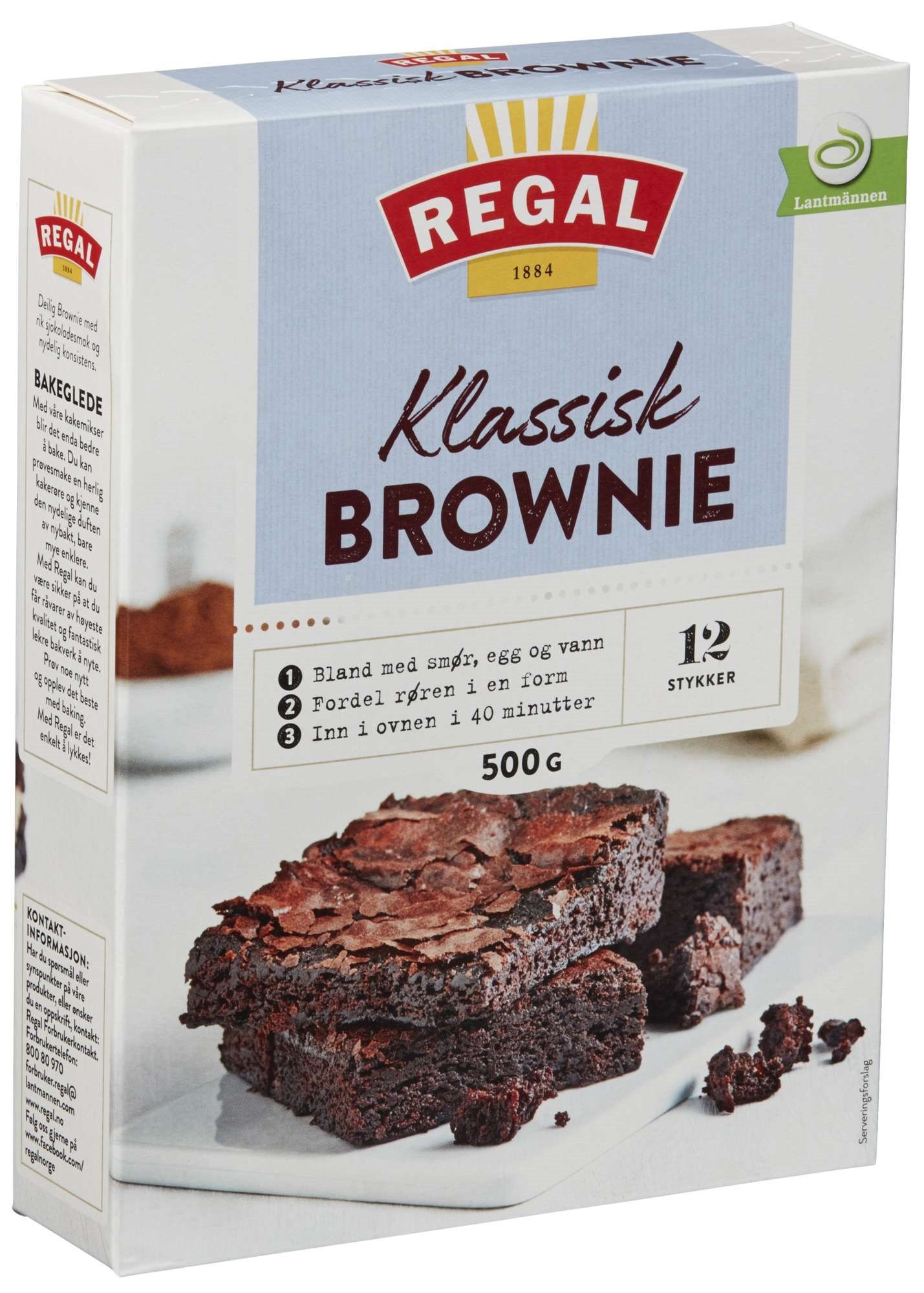 Brownie classic   500g