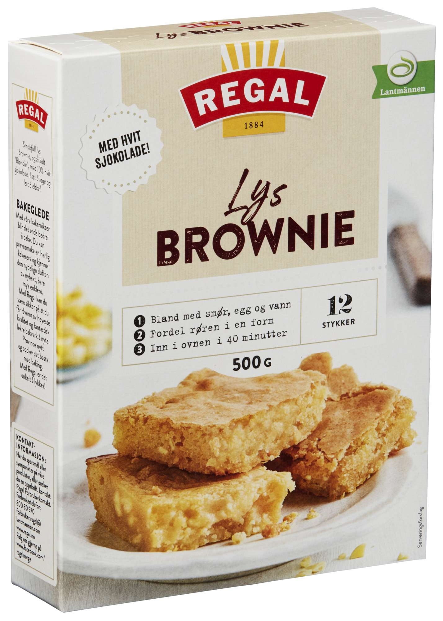 Light brownie   500g