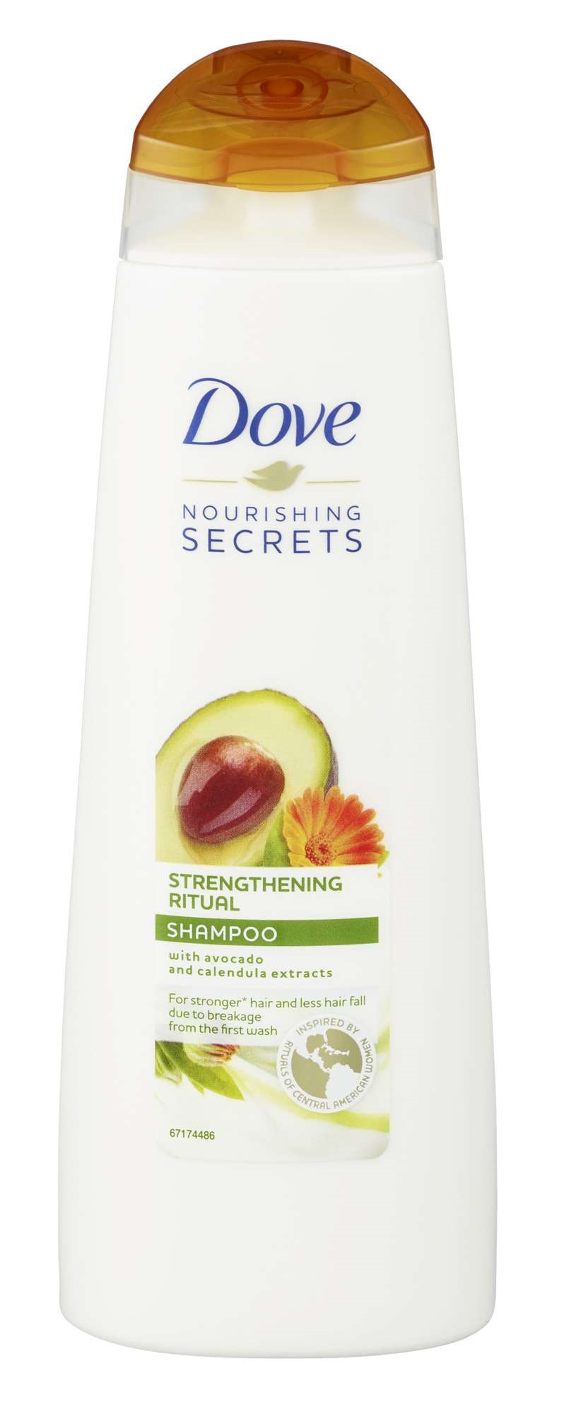Dove strengthening ritual shampo 250ml