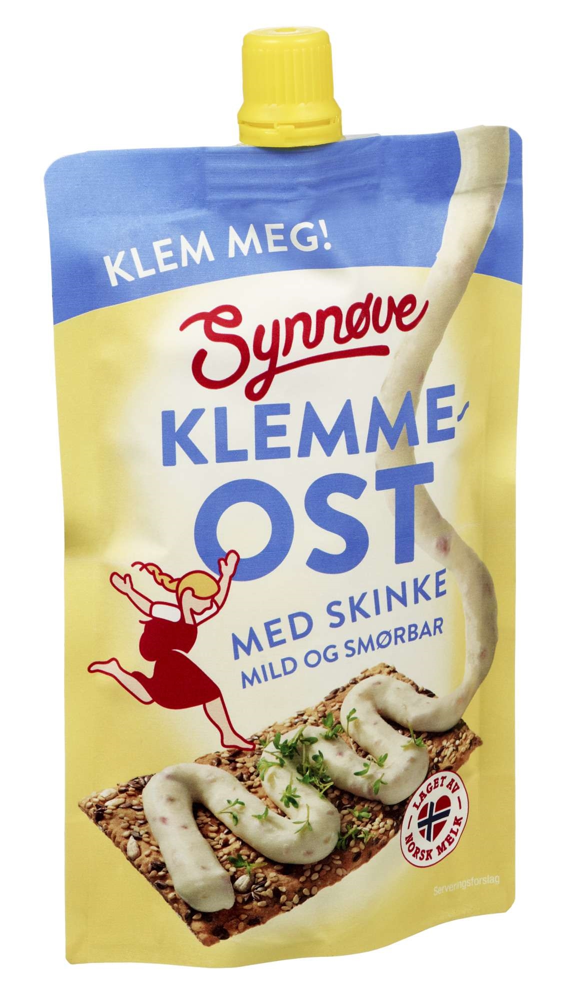 Synnøve klemmeost skinke 165g