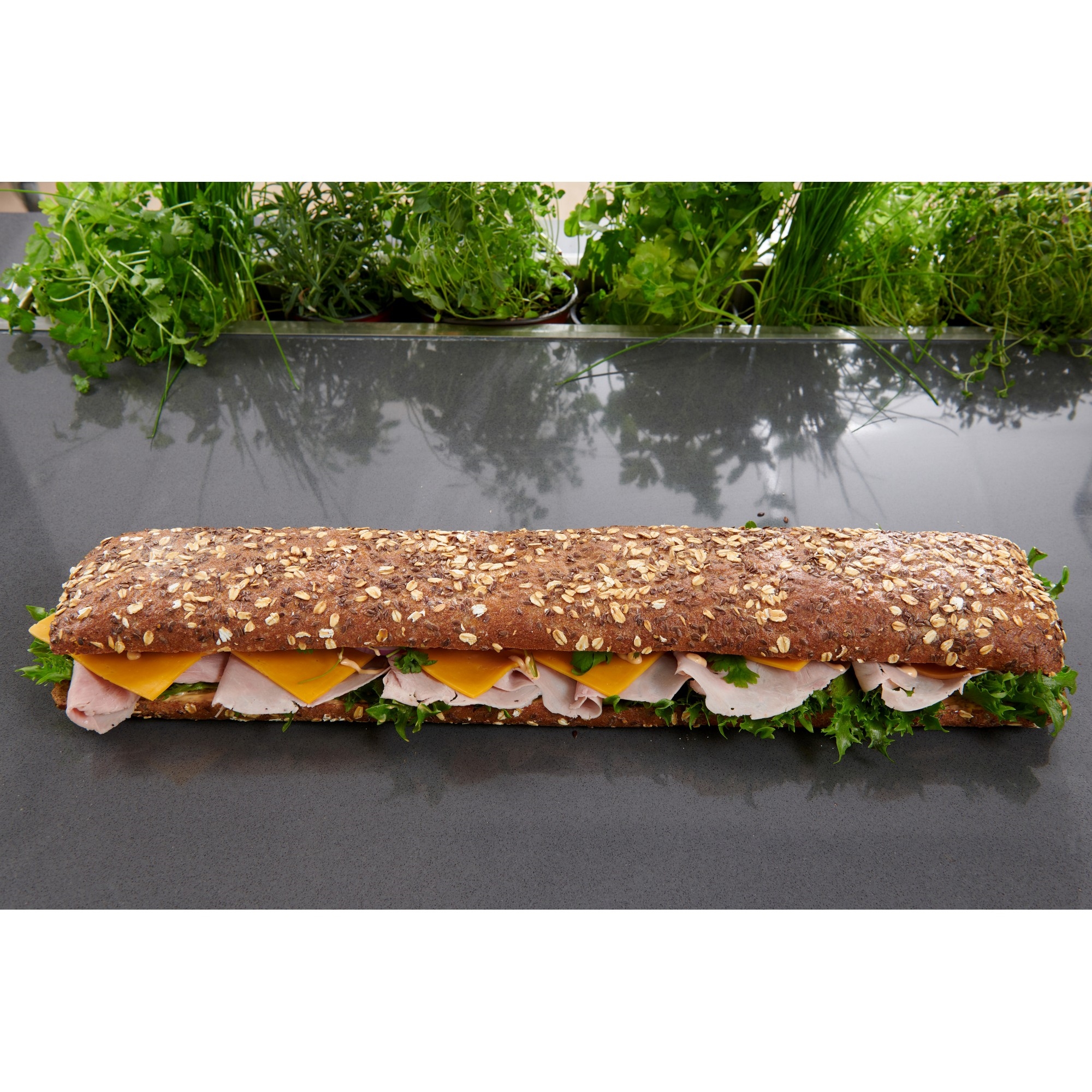 Longbread grov tin server   12x460g