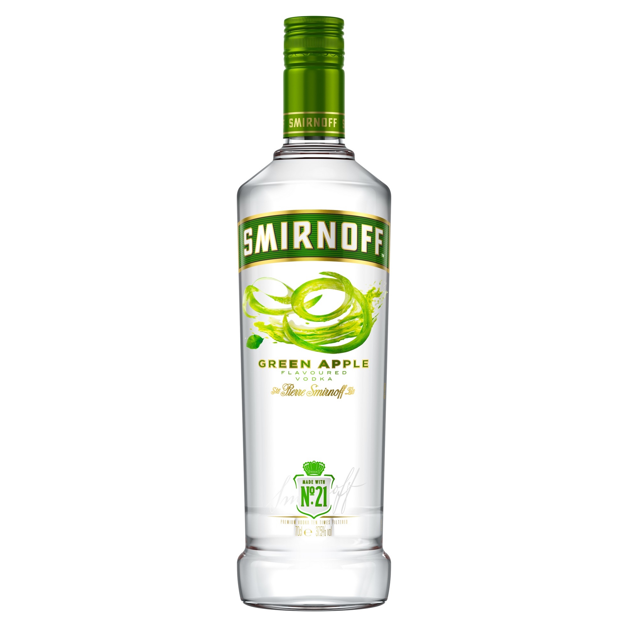 Smirnoff green apple twist 37,5% 70cl