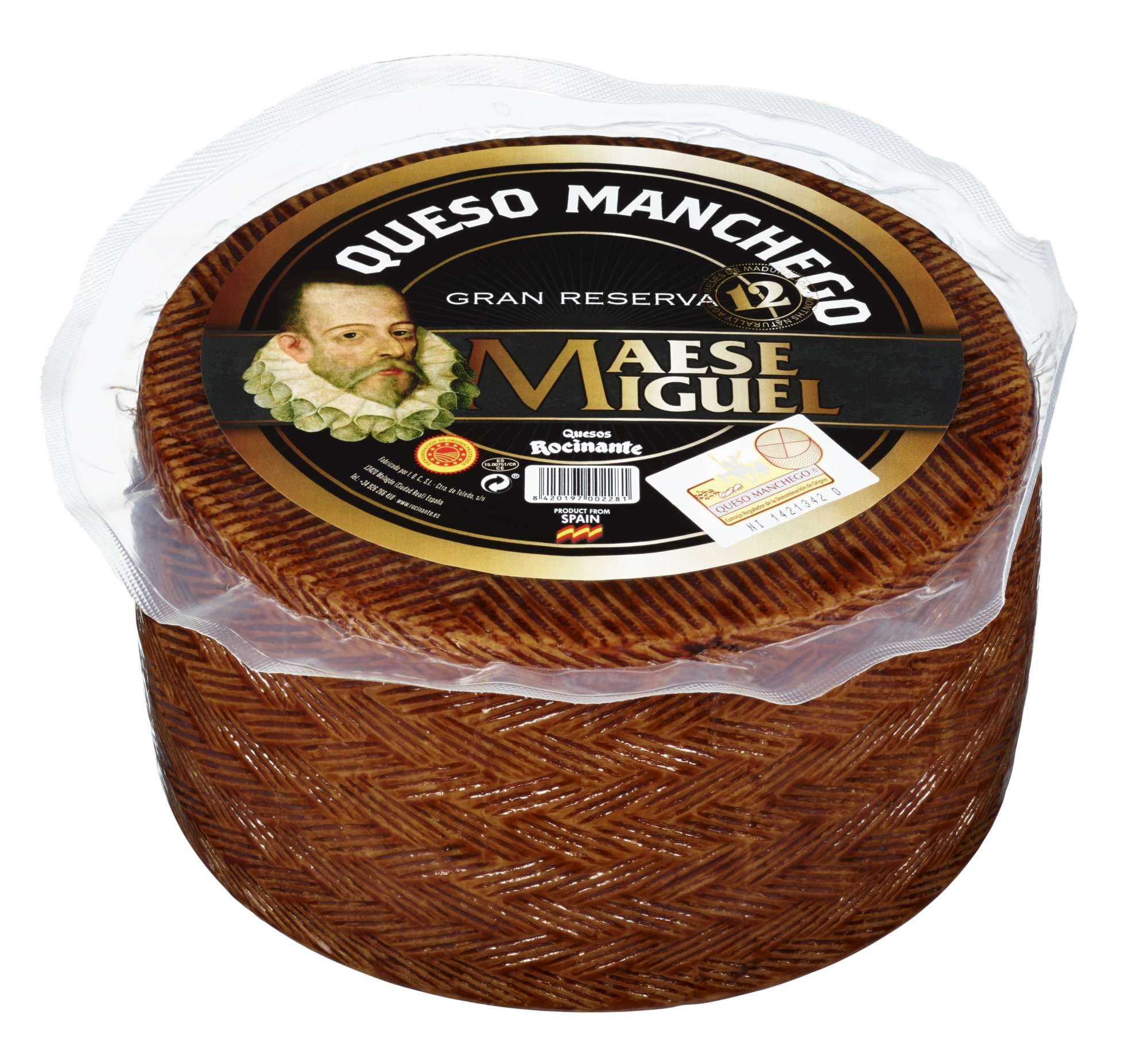 Manchego 12mnd dop 2xca3,3kg kg