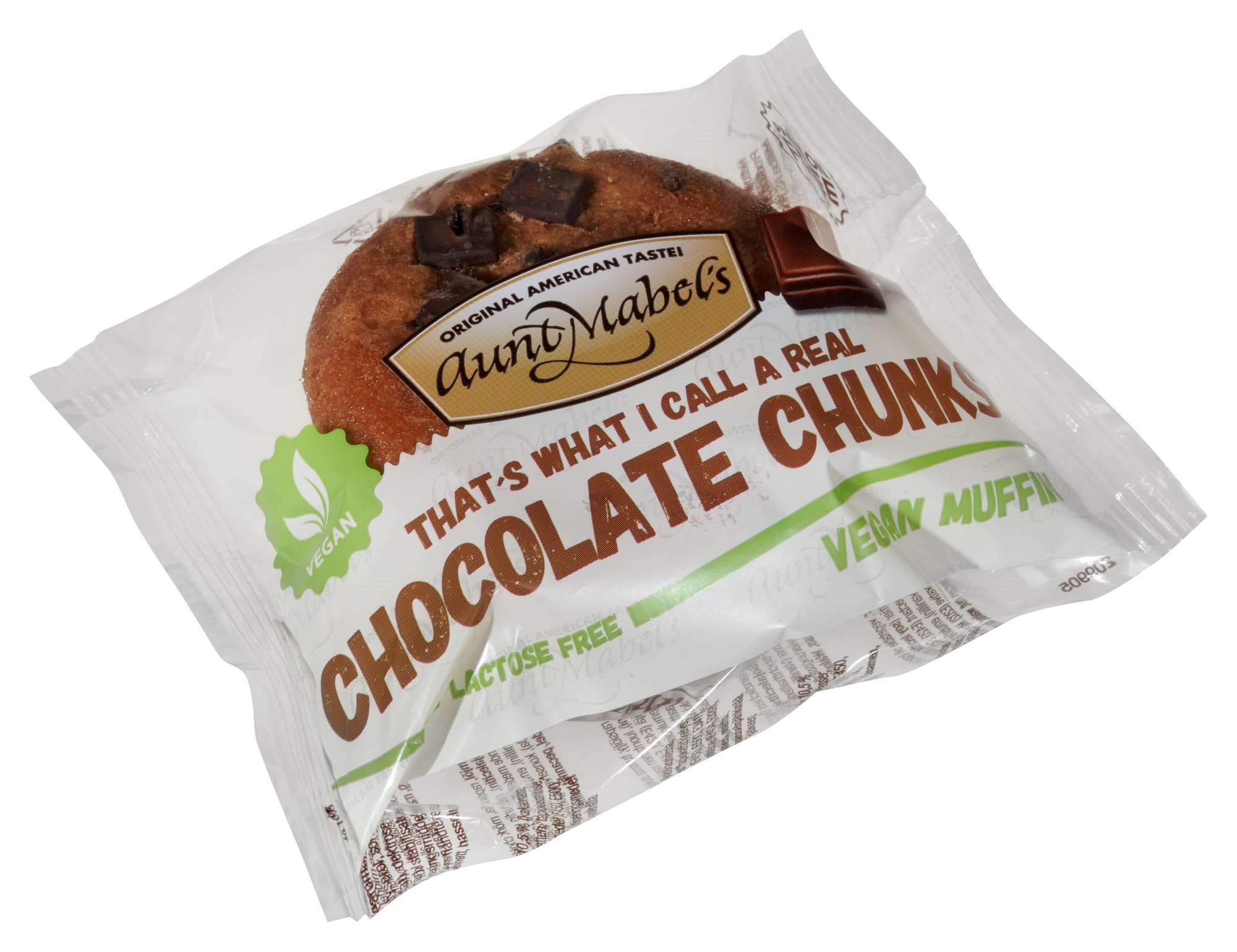 Muffin chocolate chunks vegan 100g