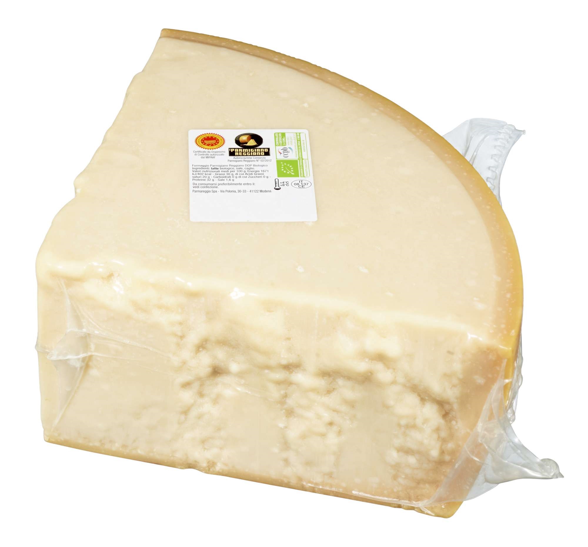 Parmesan økol.   2xca4,5kg   kg