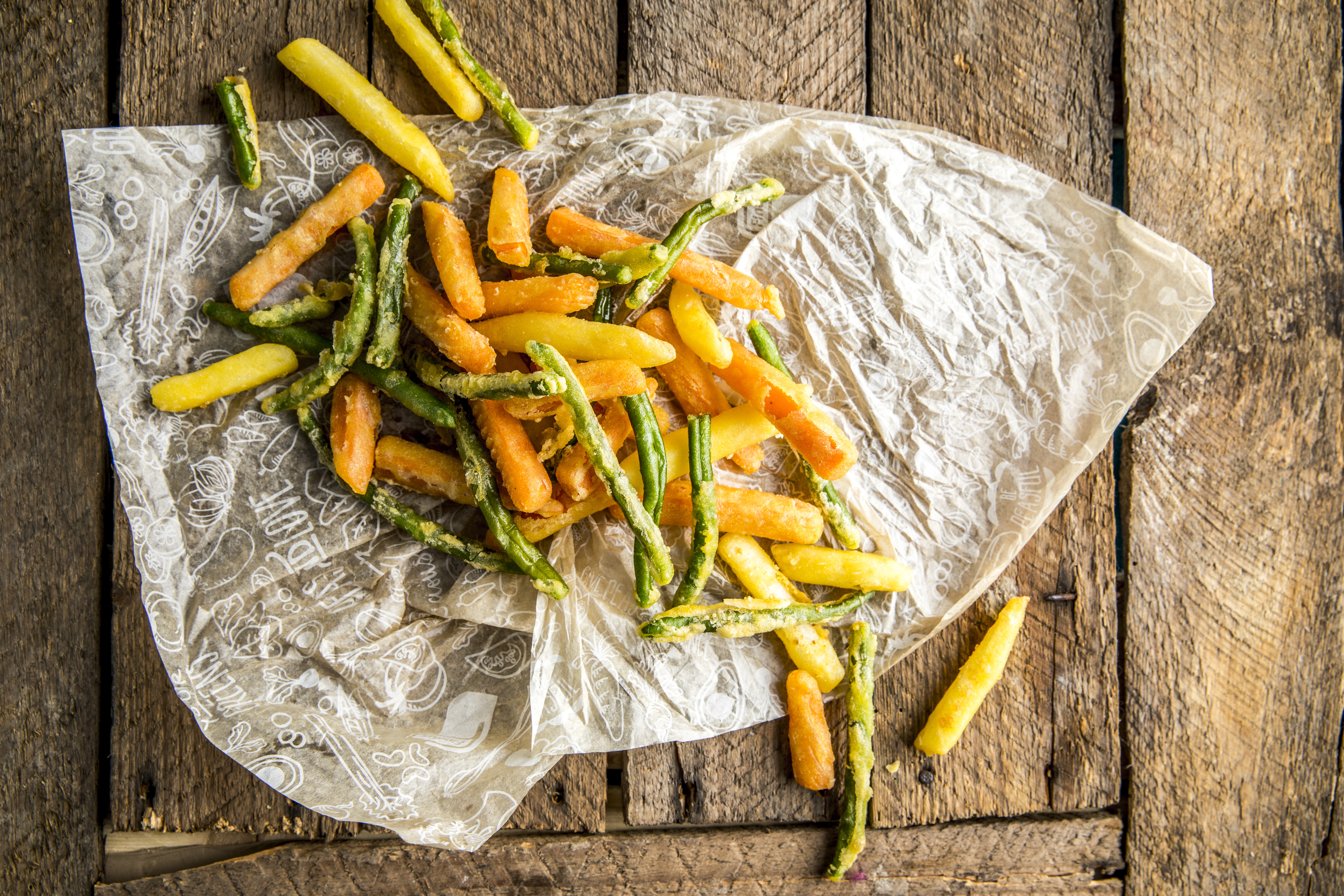 Grønnsak fries nordic style tempura panert 2kg