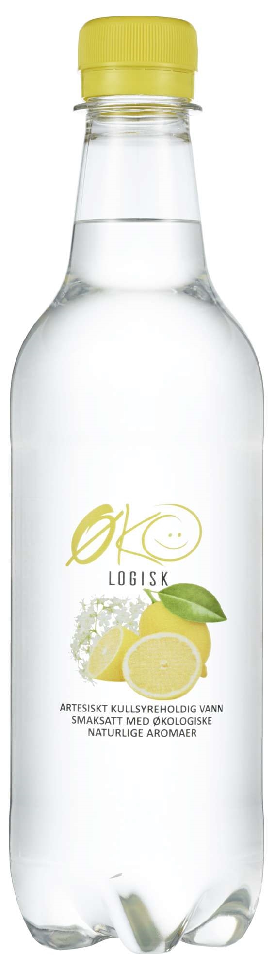 Kildevann sitron m/ økologisk frukt økol. 24x50cl