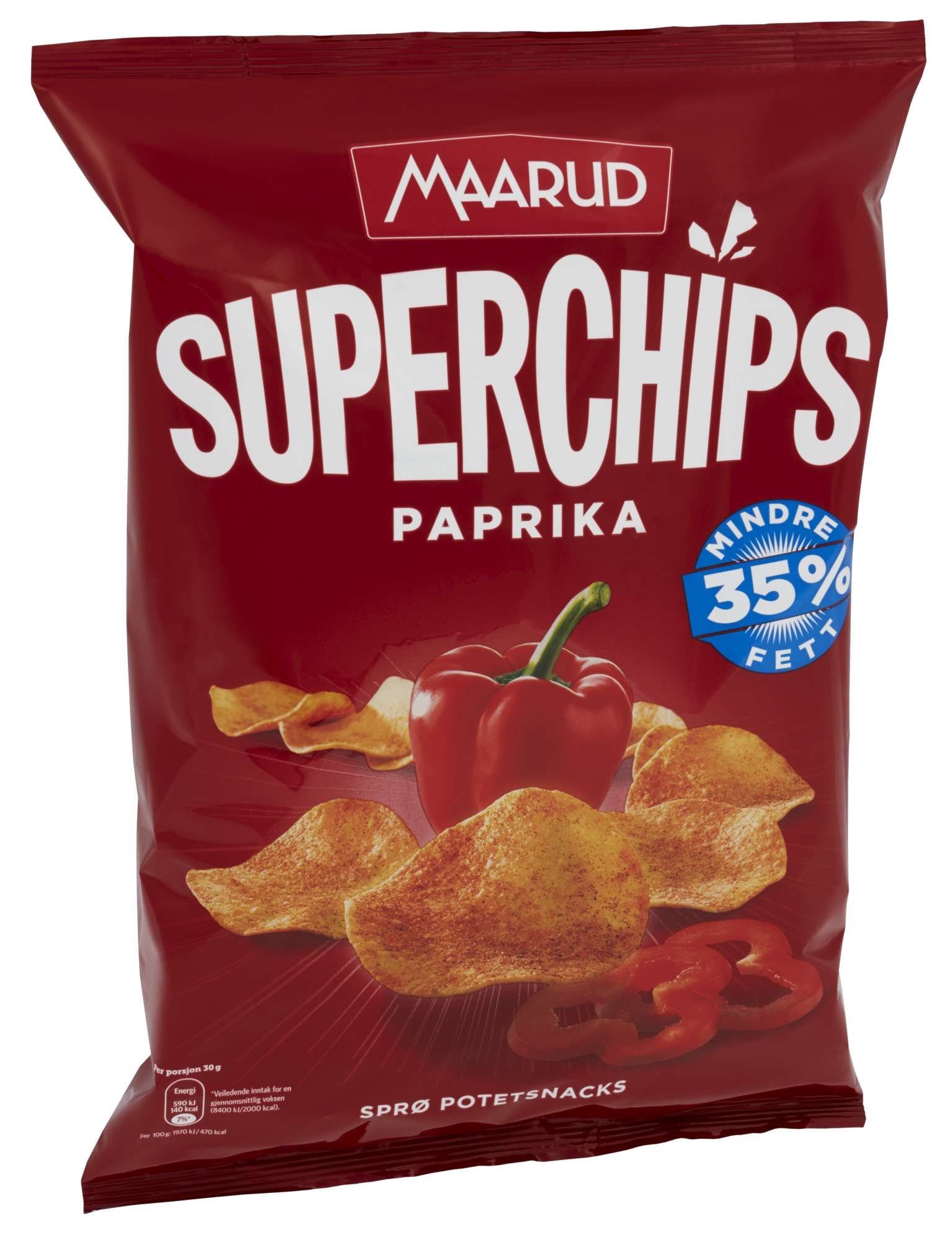 Superchips paprika    140g