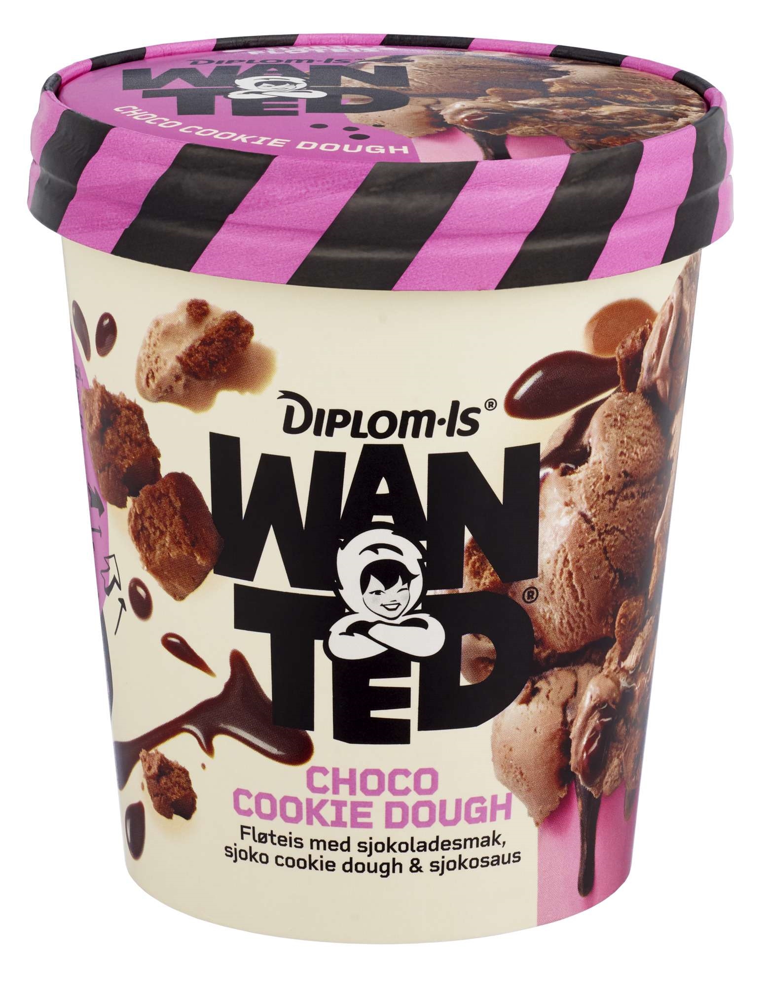 Diplom-is wanted choco cookie dough 0,5l