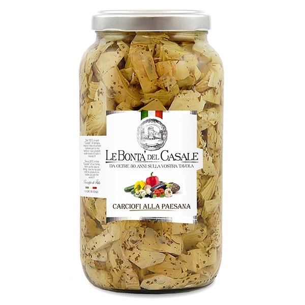 Skivede artisjokker i olje 2850g