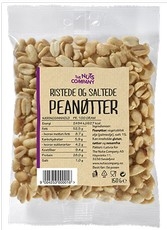 Peanøtter ristede og saltede 150g
