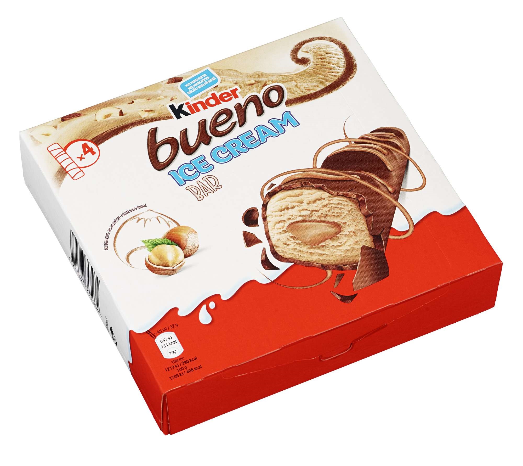Kinder bueno bar multipack 4x45ml
