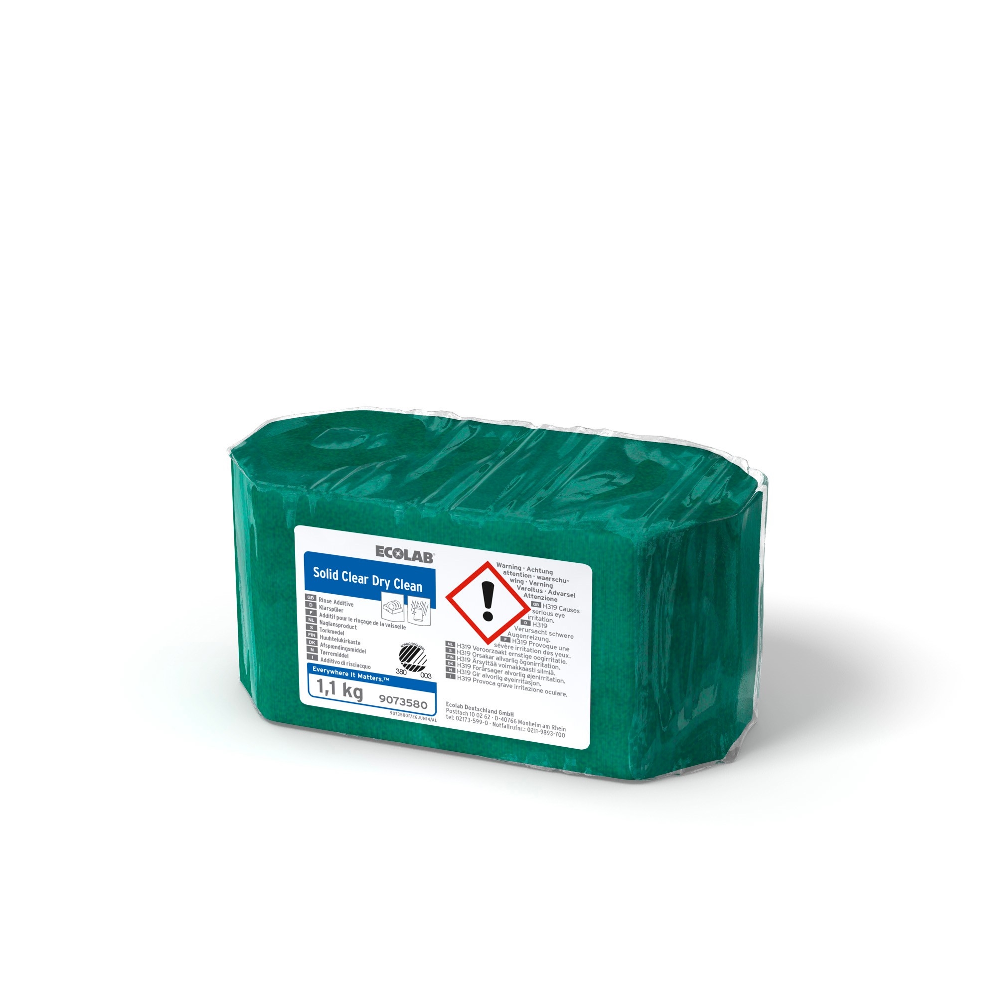 Solid clear dry clean 1,1kg