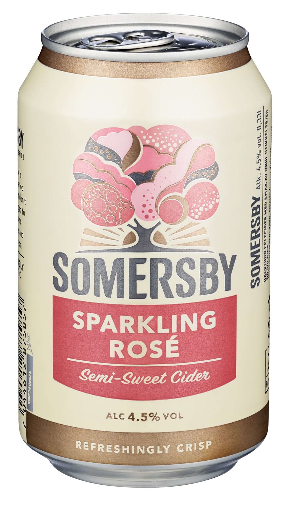 Somersby sparkling rose can   4,5%   24x33cl
