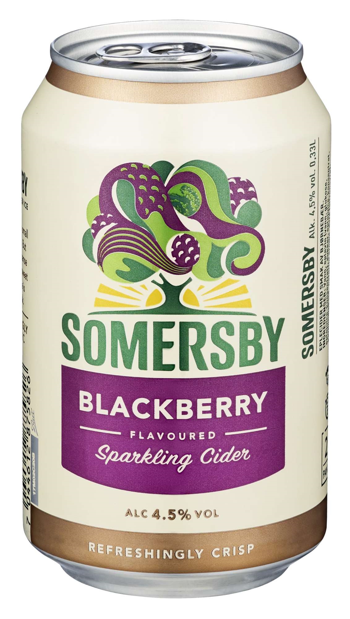 Somersby blackberry bx 4,5% 24x33cl