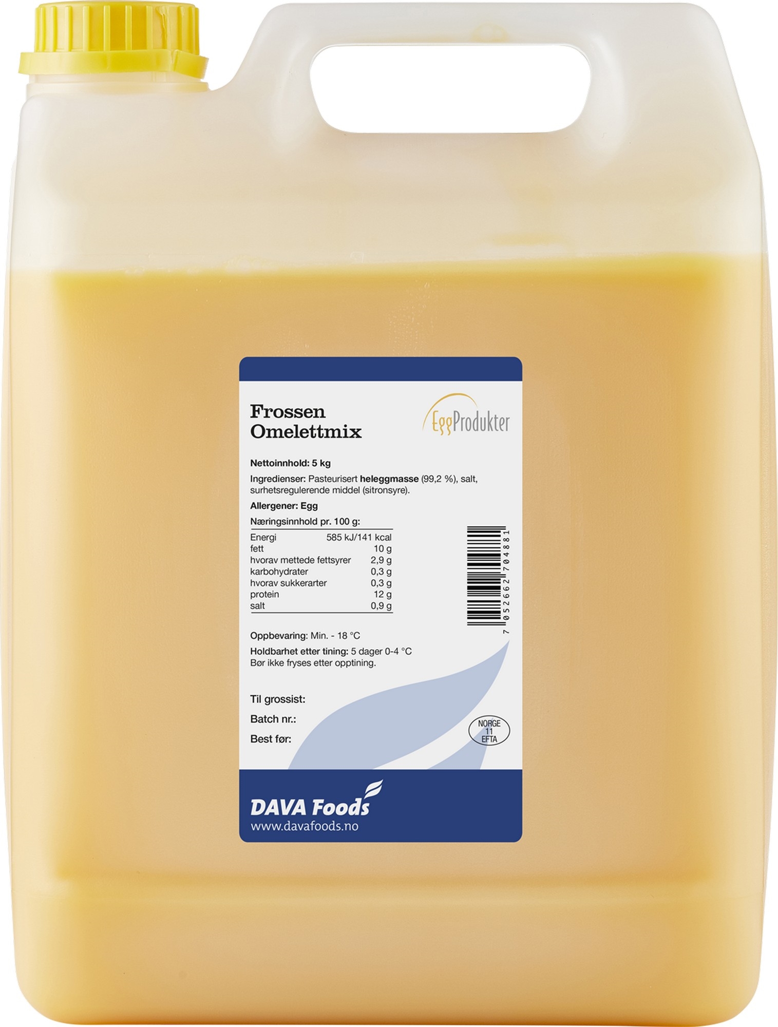Omelettmix frys 5kg