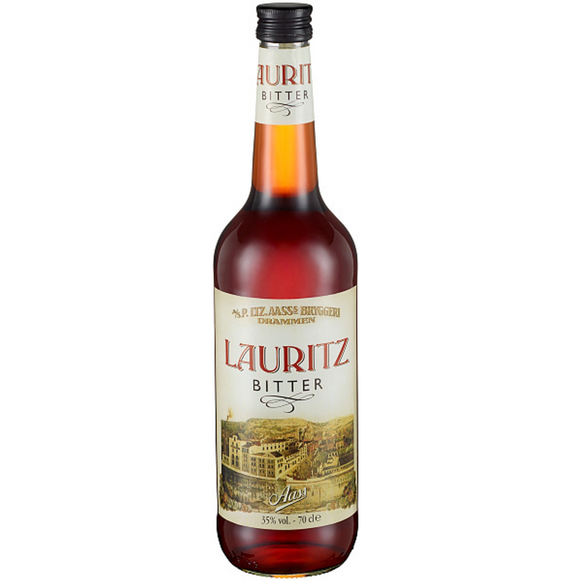 Aass lauritz bitter fl  35%  70cl