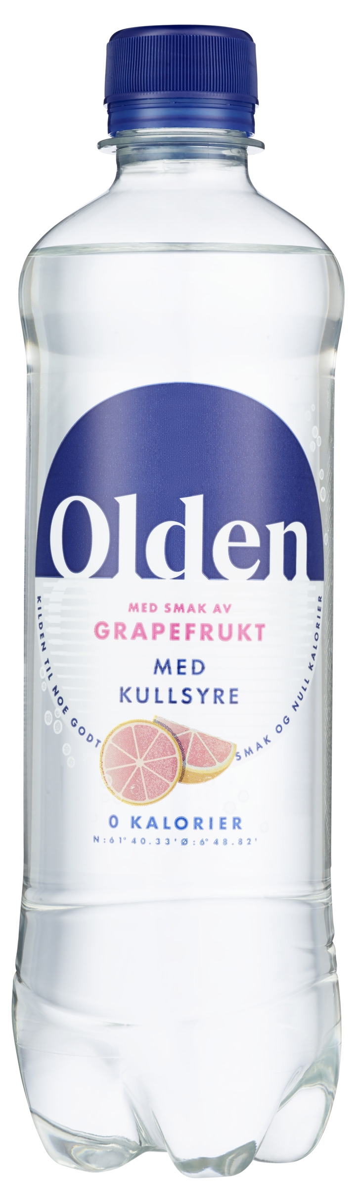Olden grapefrukt m/kullsyre fl 24x0,5l
