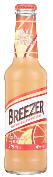 Breezer blood orange & ginger fl 4% 24x27,5cl