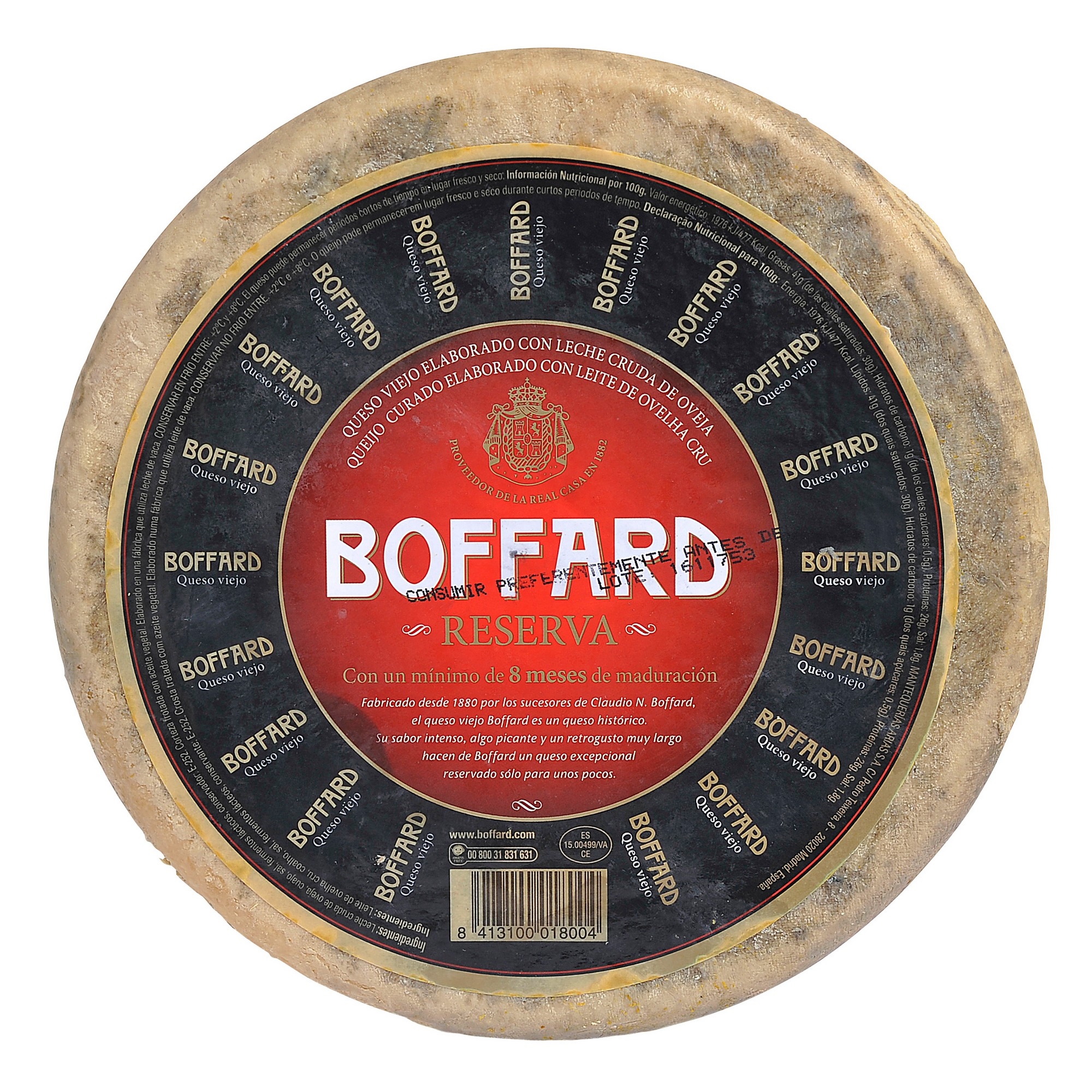 Boffard quesera 2xca2.9kg kg