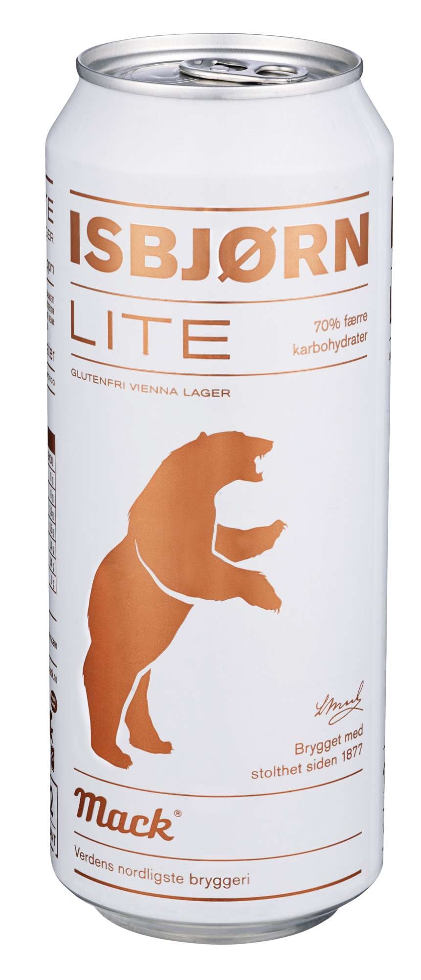 Isbjørn lite vienna lager glutenfri bx 4,5% 24x0,5l
