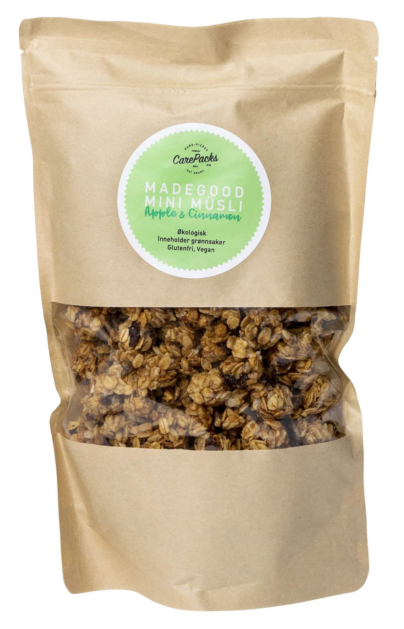 Müsli kuler apple & cinnamon, økol. glutenfri 500g