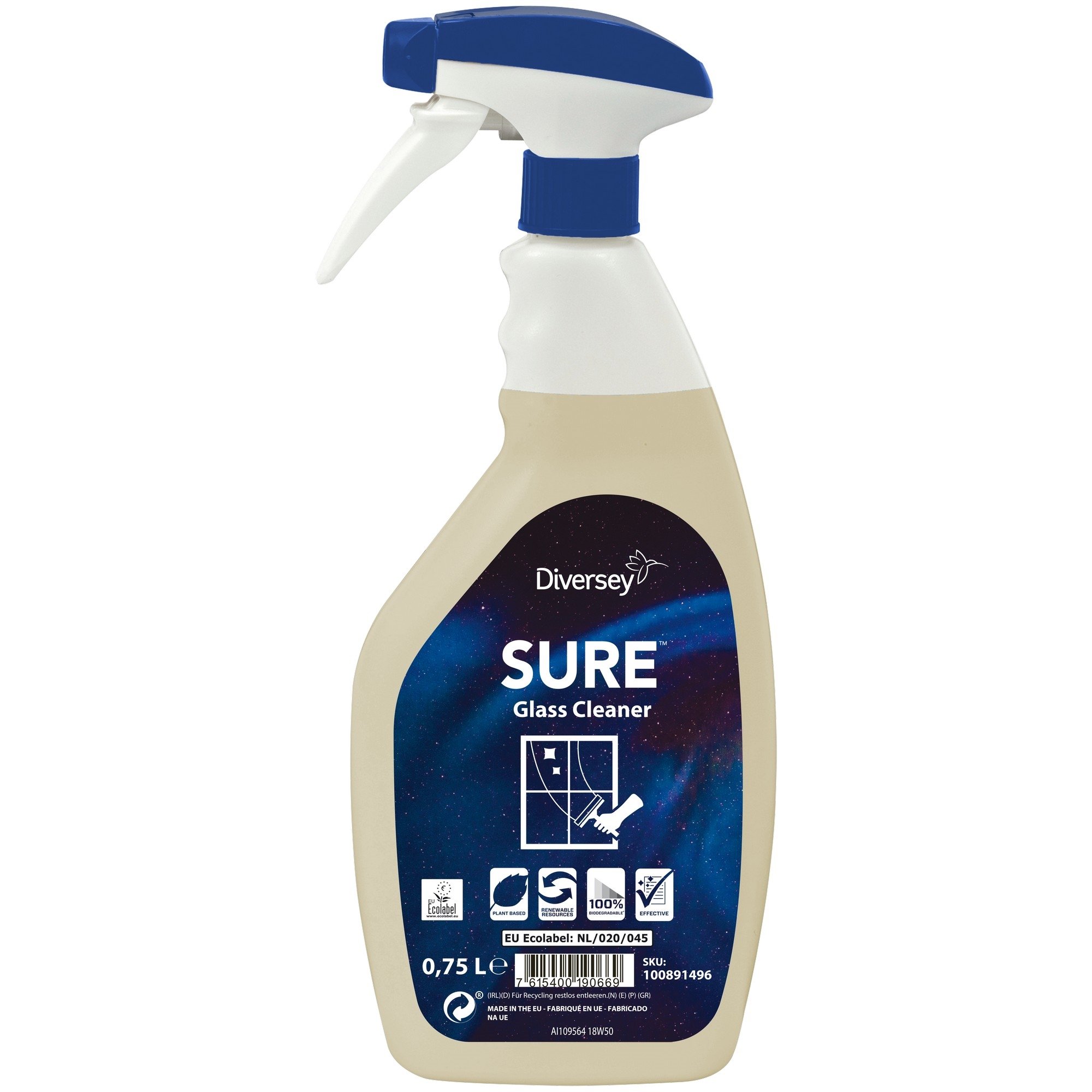 Sure glass cleaner 0,75l