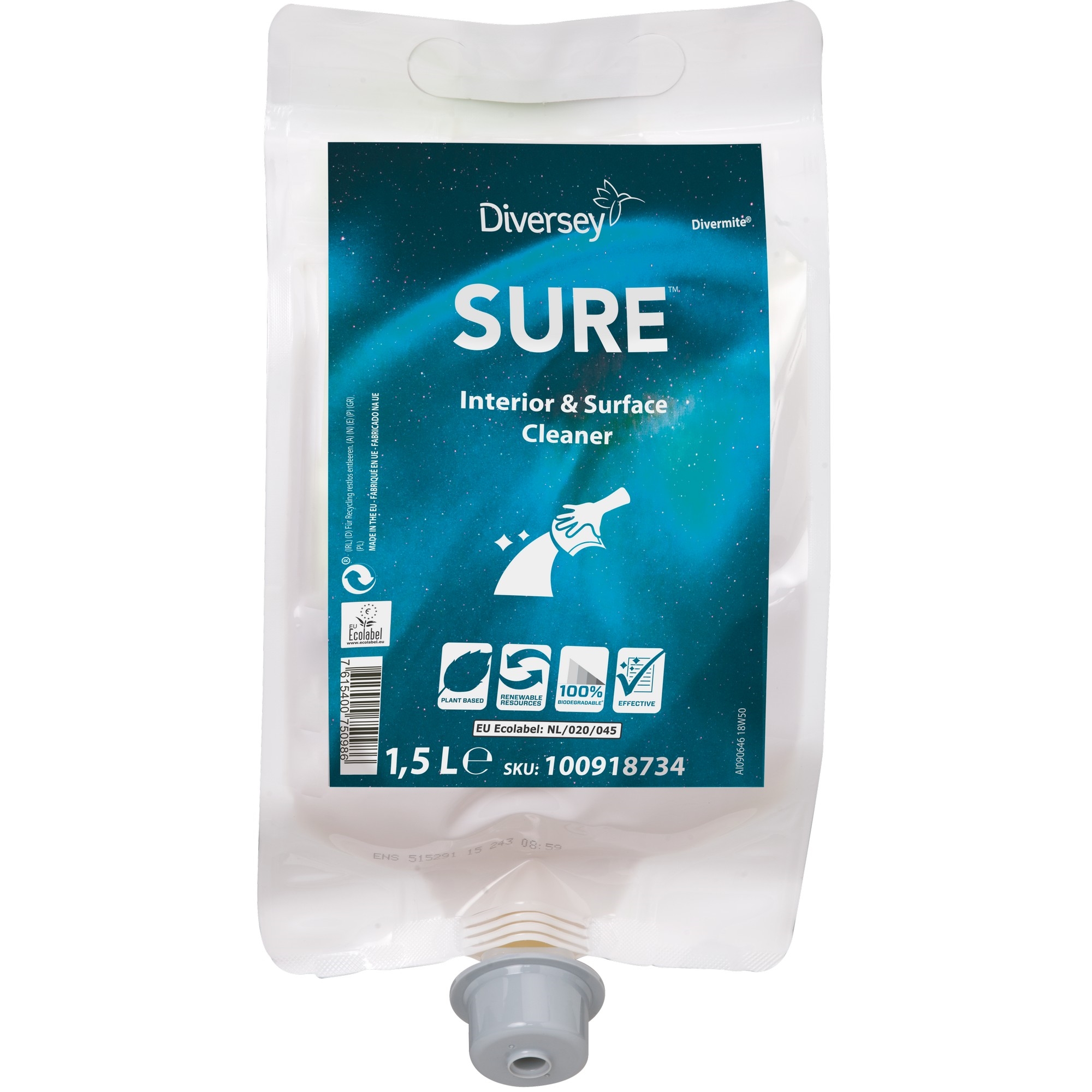 Sure interior & surface cleaner 1,5l