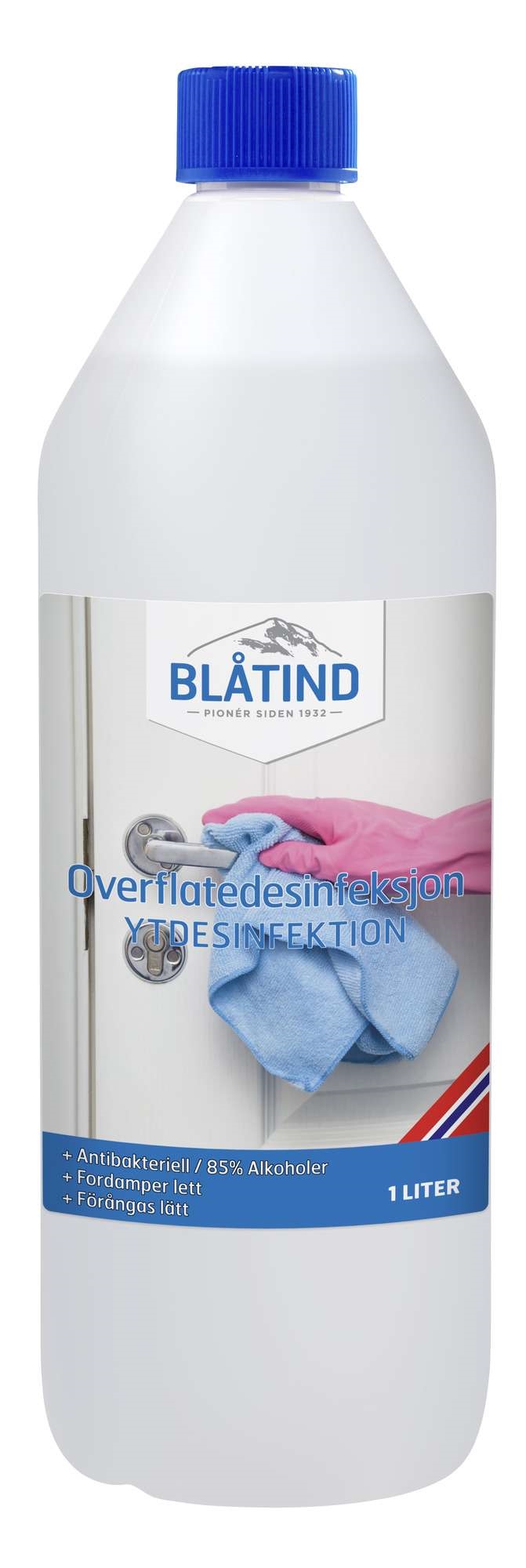 Blåtind overflatedesinfeksjon  1l