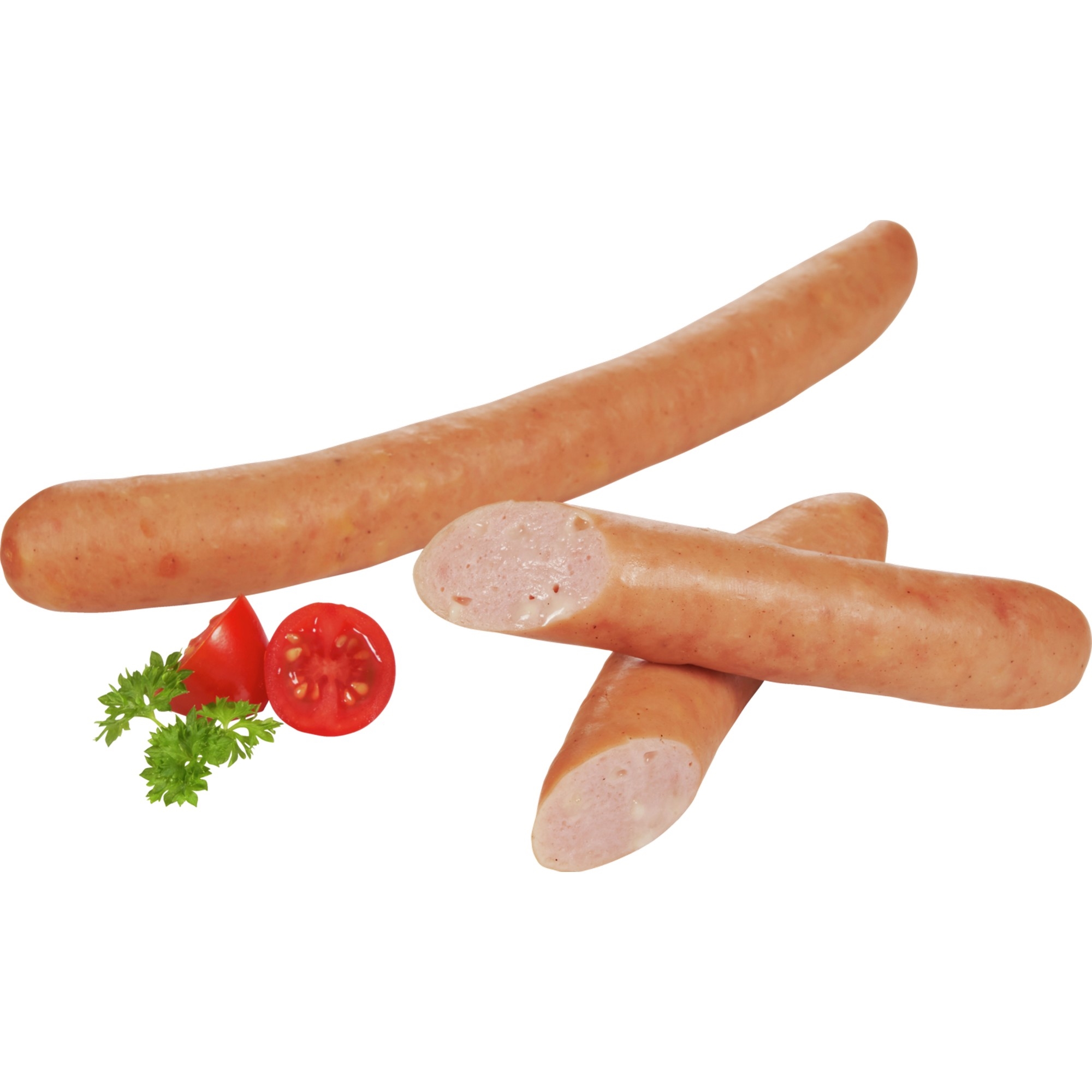 Grov ostepølse av kylling 105g   2,1kg