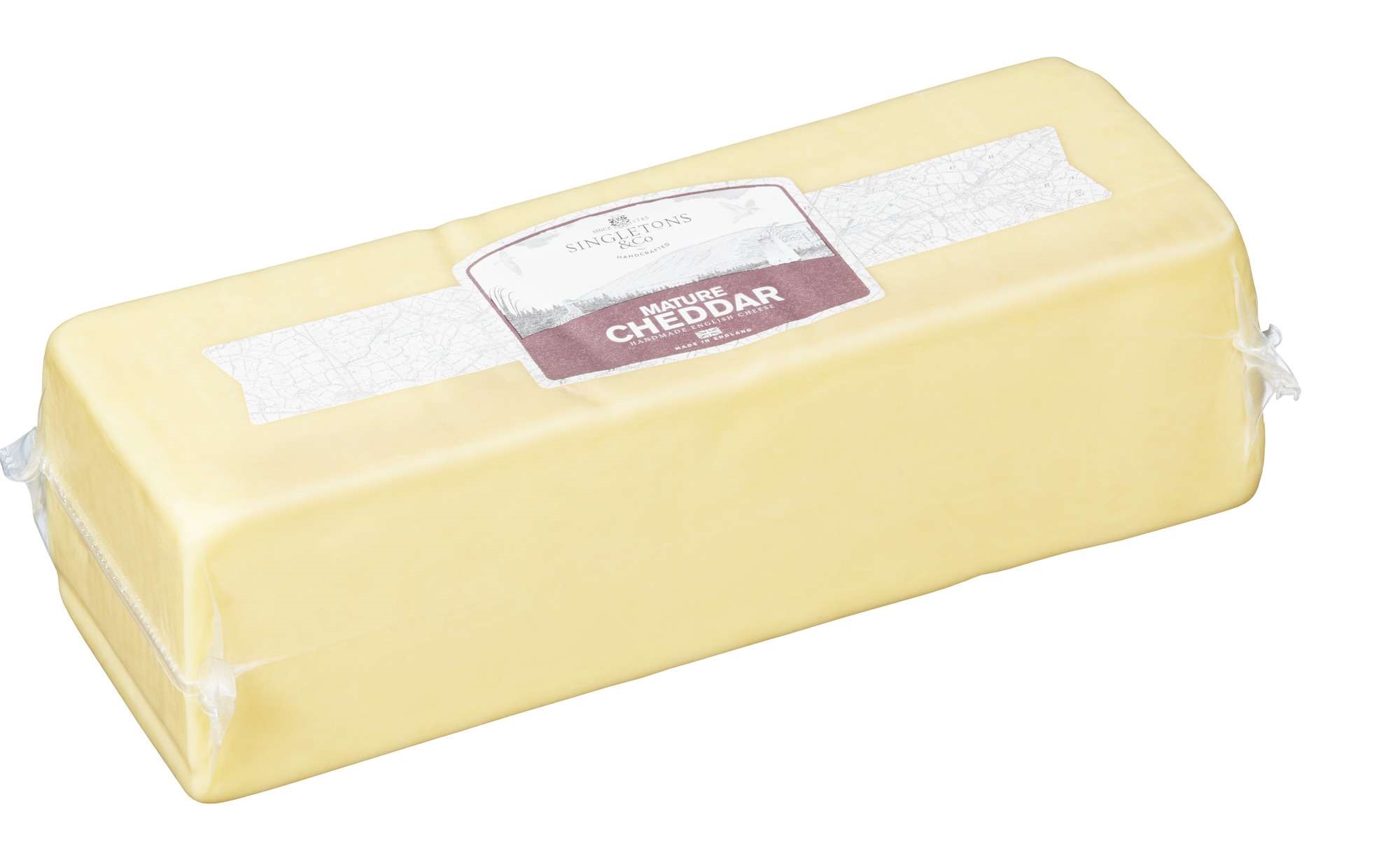 Cheddar engelsk mild 8xca2,5kg  kg