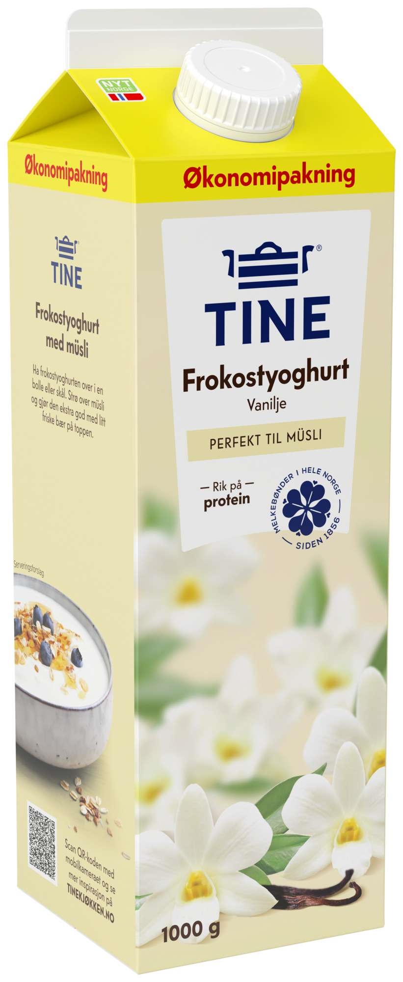 Frokostyoghurt vanilje  1000g