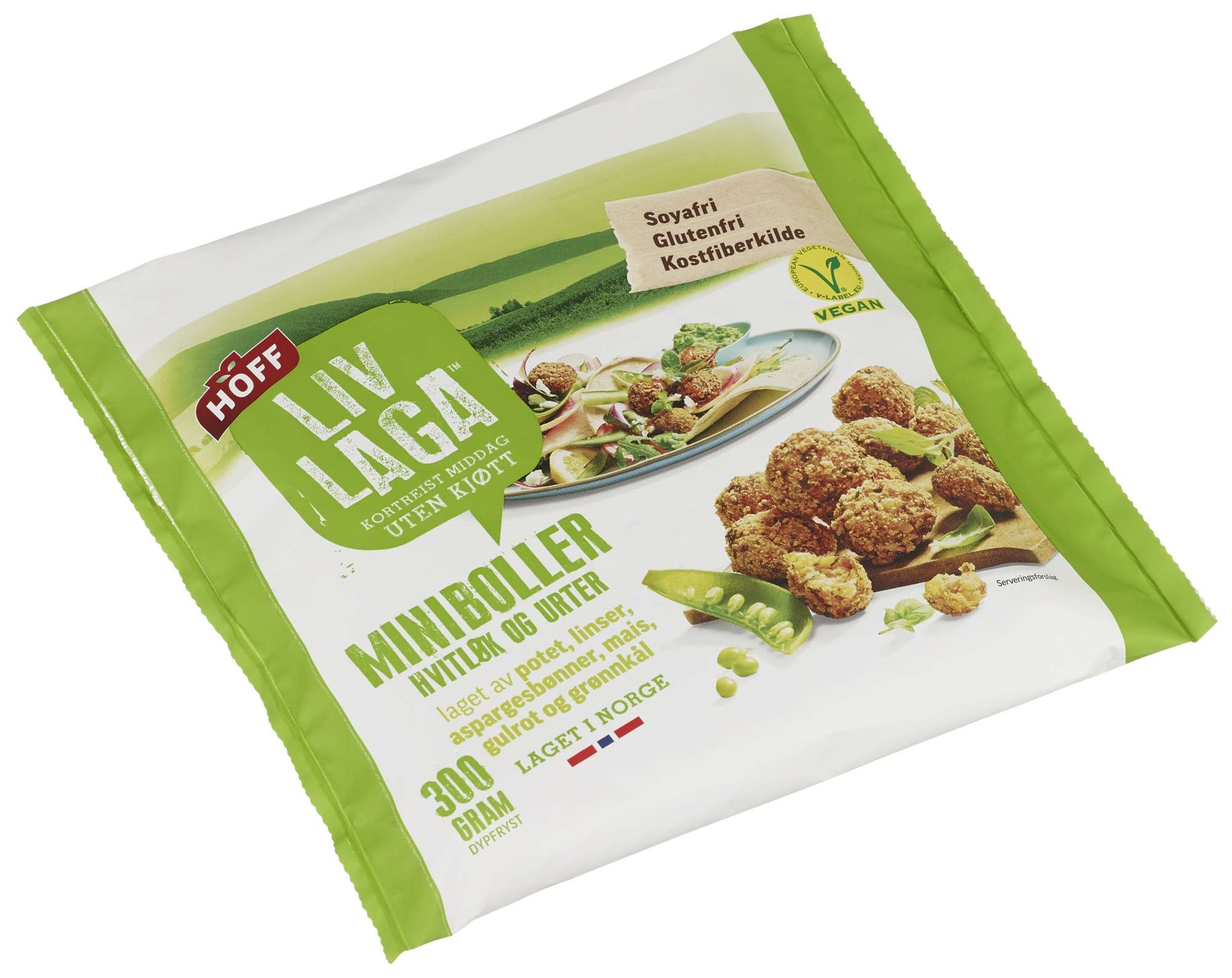 Liv laga miniboller, veg. 300g