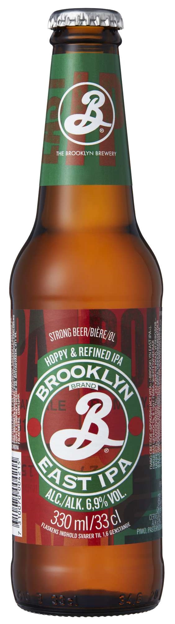 Brooklyn east ipa fl   6,9%   24x33cl