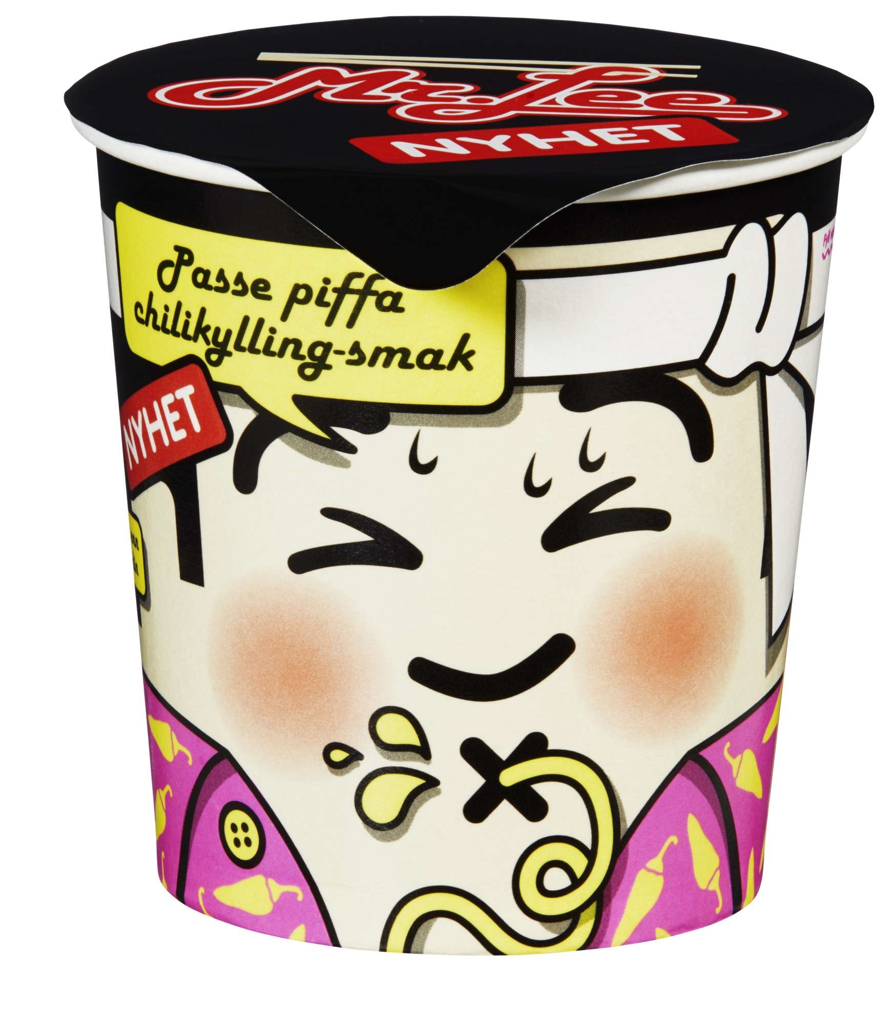 Mr.lee passe piffa chilikylling-smak nudler kopp 65g
