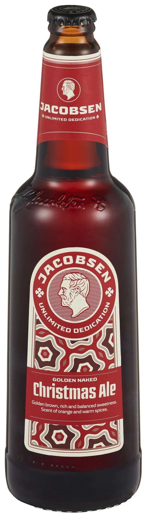 Jacobsen golden naked christmas ale   7,5%   6x75cl