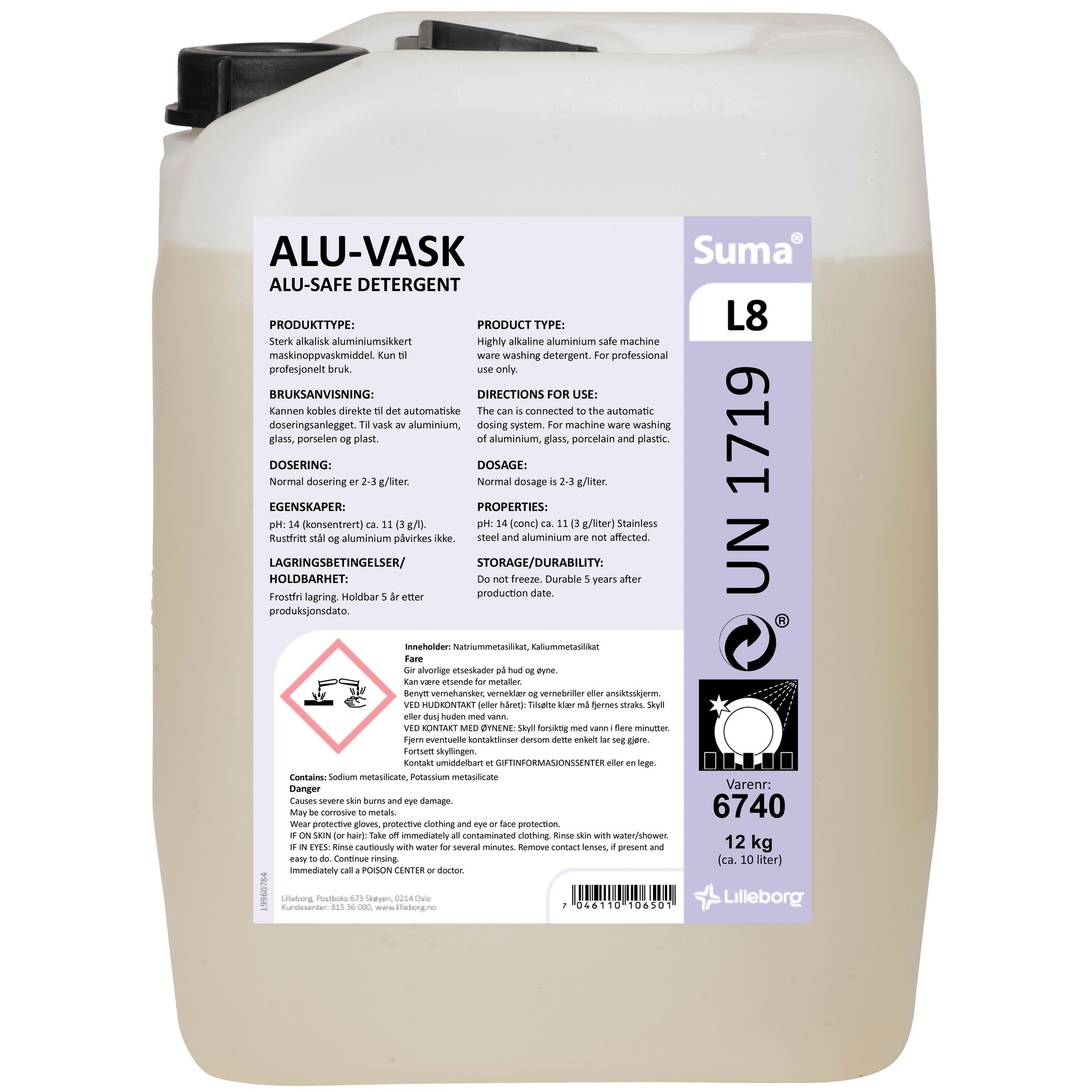 Suma alu-vask 30kg