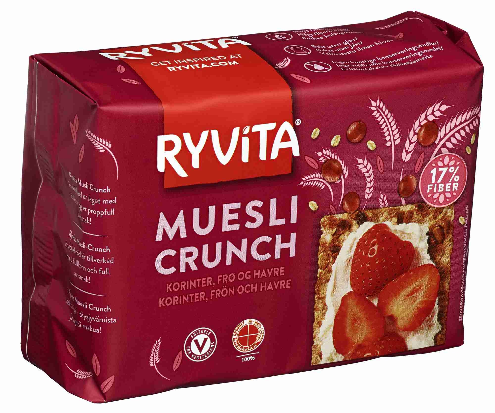 Ryvita knekkebrød muesli crunch  200g