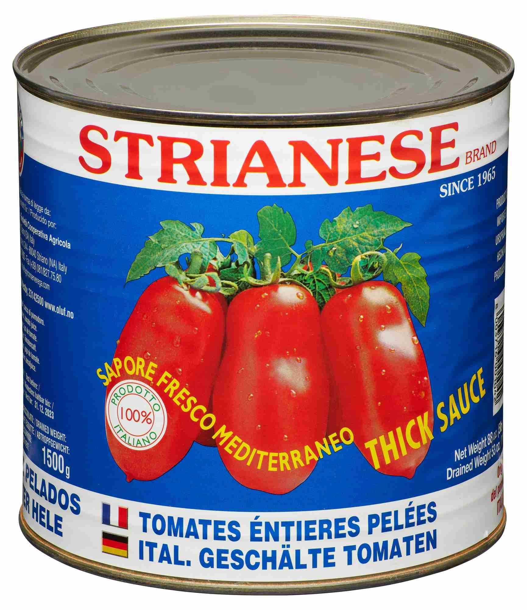 Tomatoes whole   2,5kg