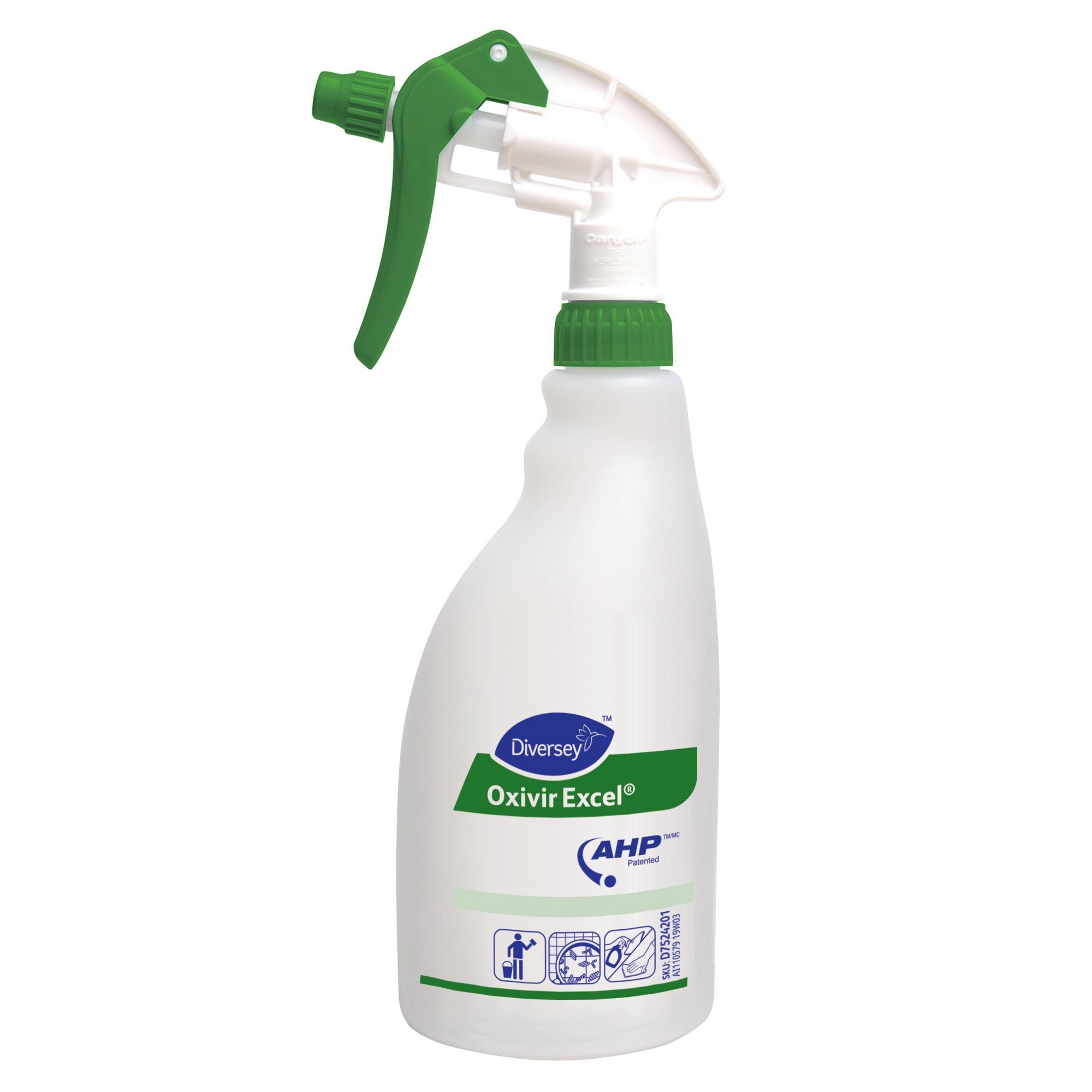 Oxivir excel påfyllflaske 500ml stk