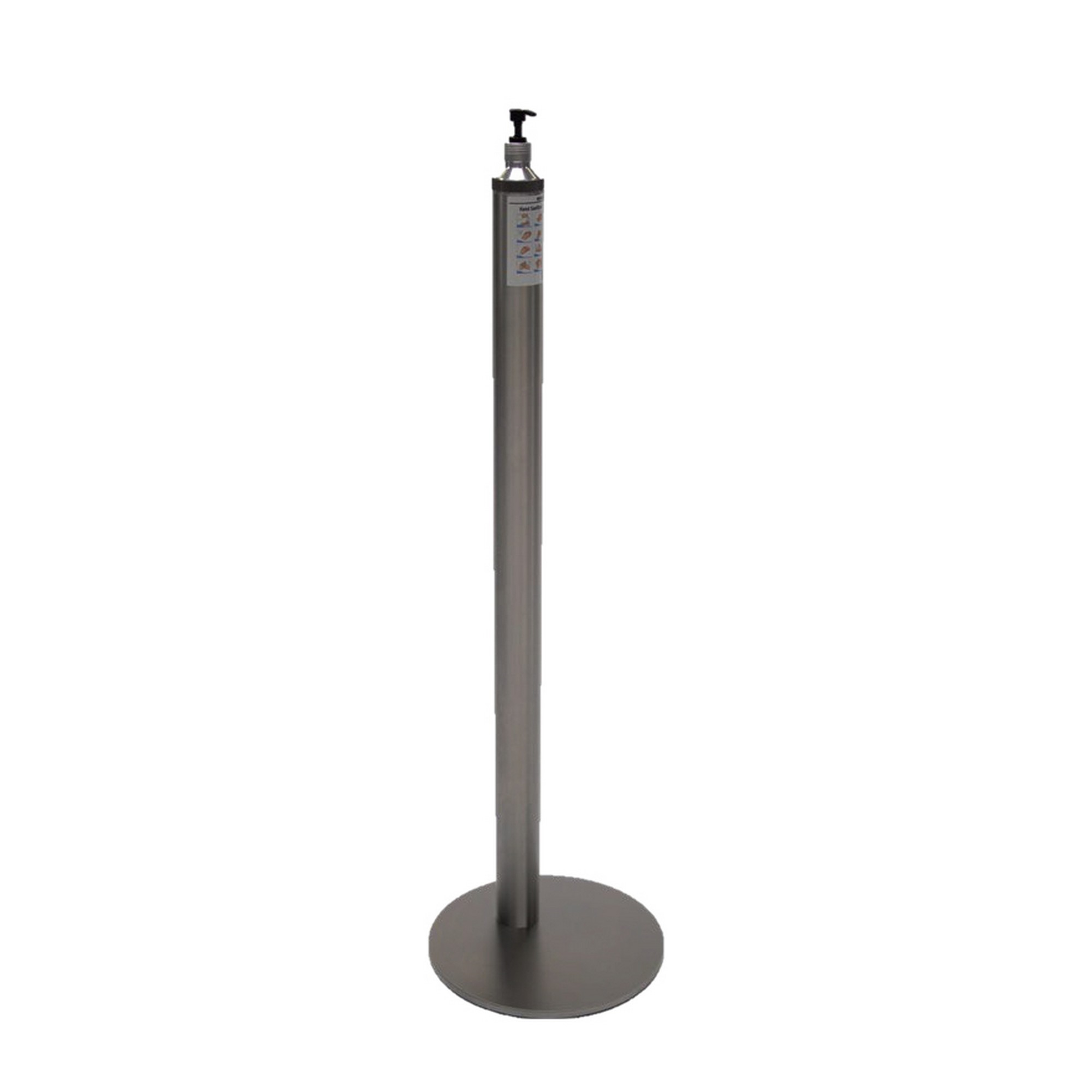 Gulvstativ m.manuell pumpe 2,5l etterfyllbart   stk